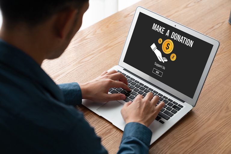 making online donation